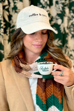 Load image into Gallery viewer, Coffee & Yarn Dad Hat
