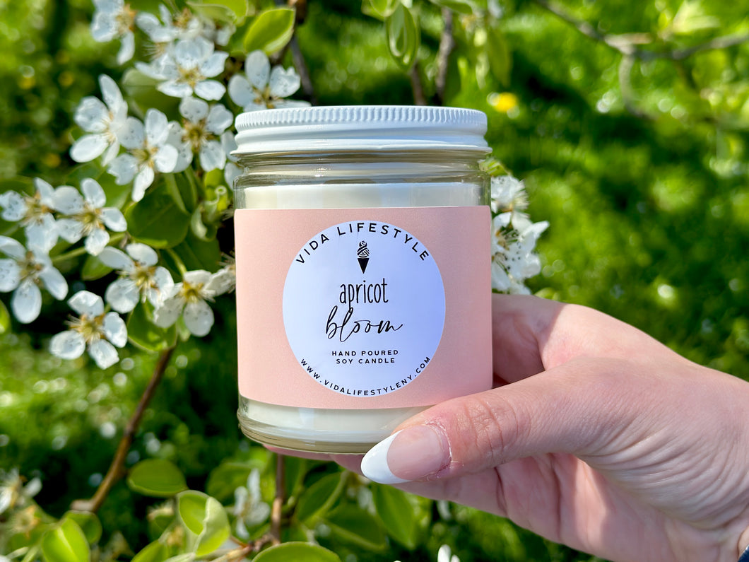 Apricot Bloom Candle
