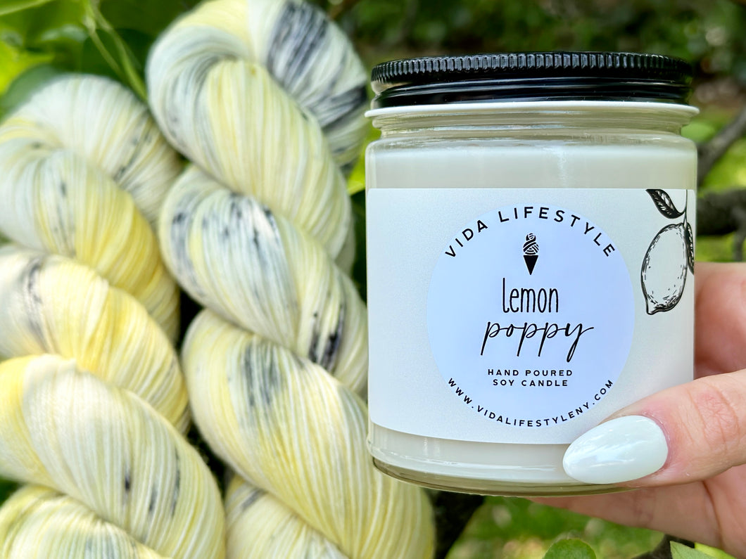 Lemon Poppy Candle