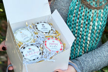 Load image into Gallery viewer, Holiday Whipped Sugar Scrub Sampler Gift Box
