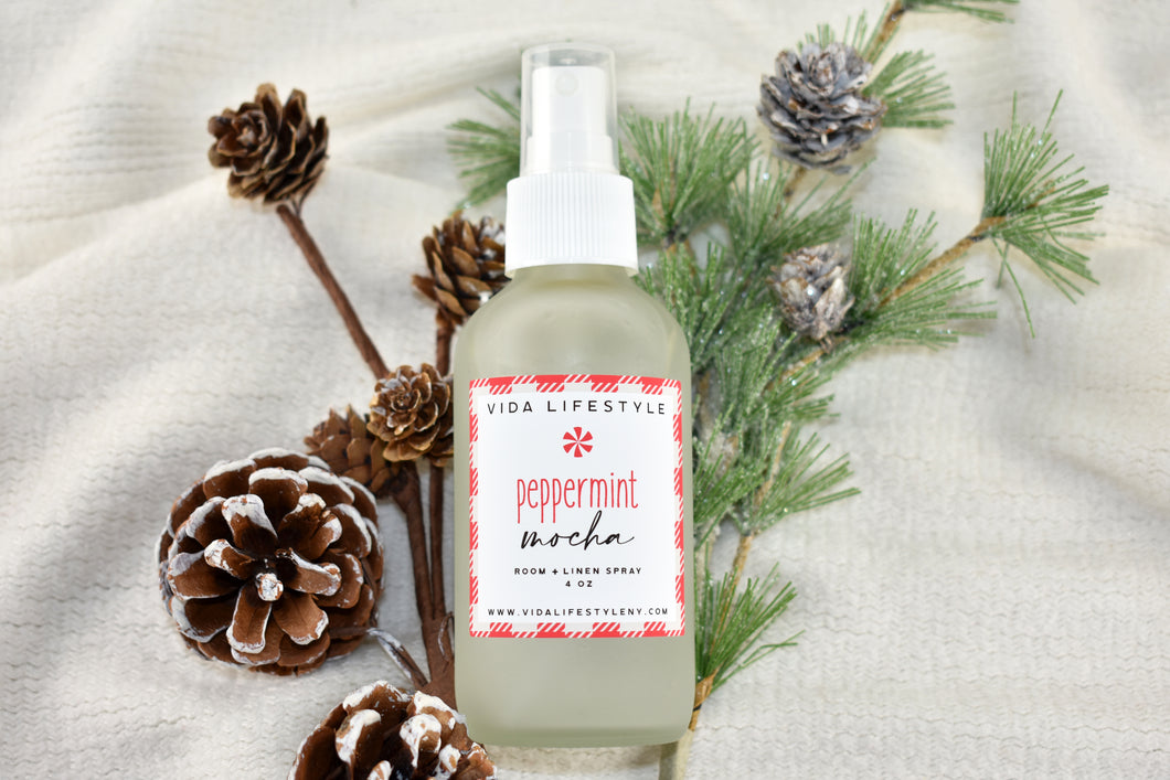Peppermint Mocha Room + Linen Spray