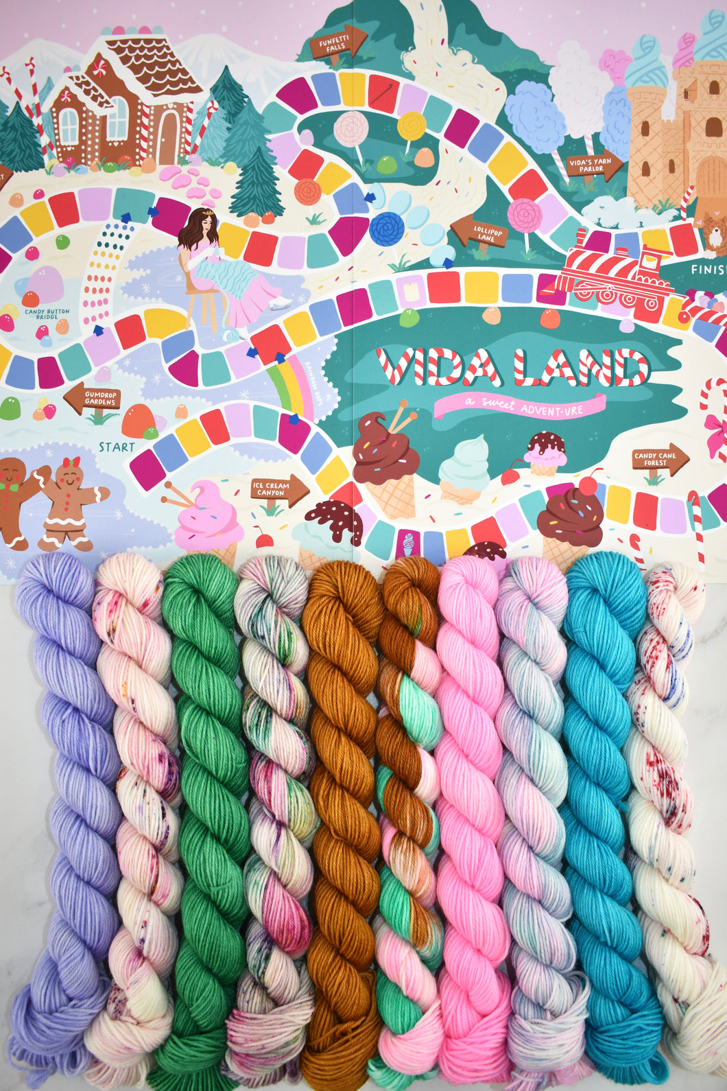 Vida Land Mini Skein Sampler