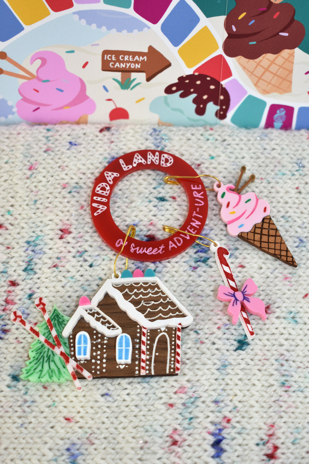 Vida Land Stitch Marker Set