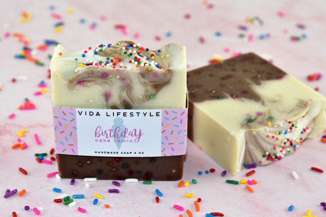 Birthday Cake Remix Soap