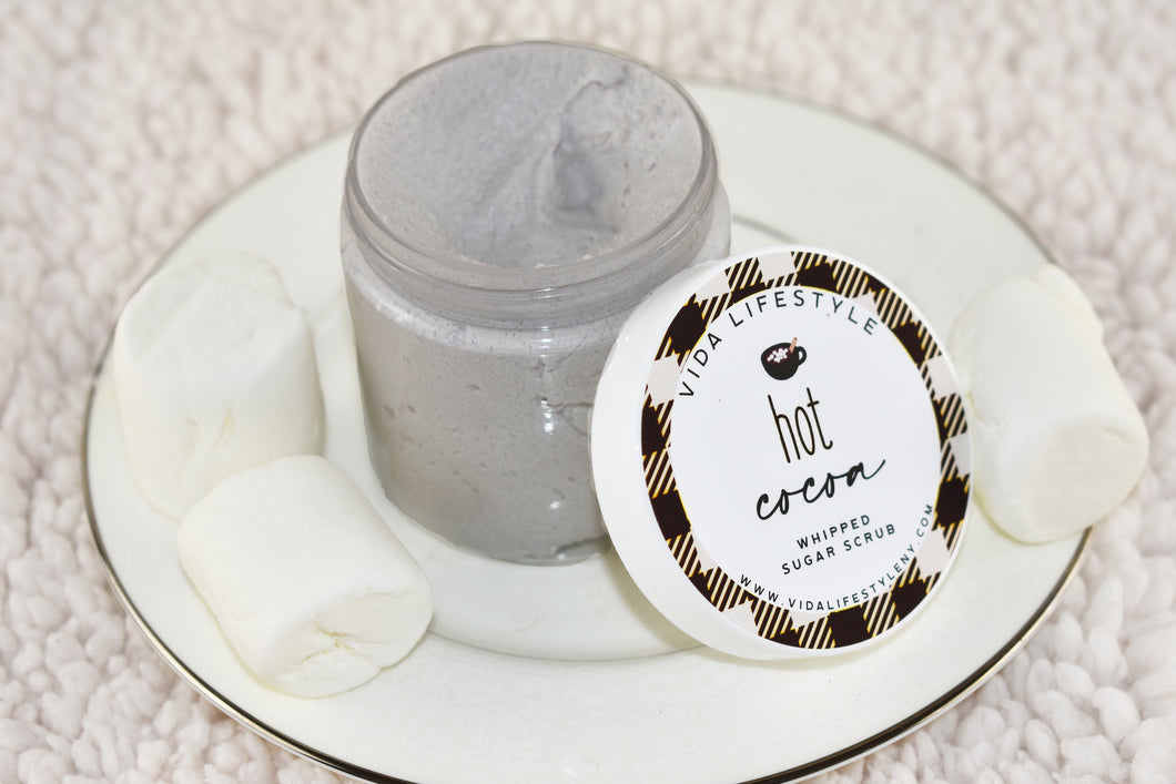 Hot Cocoa Whipped Sugar Scrub
