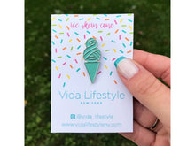 Load image into Gallery viewer, Ice Skein Cone™ Enamel Pin
