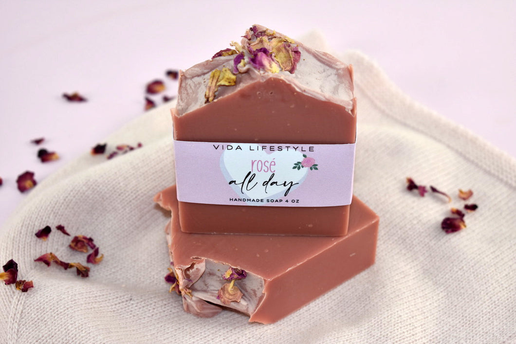 Rosé all Day Soap